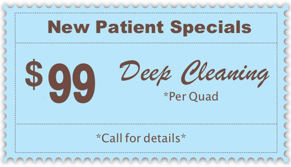 new patient deep cleaning special